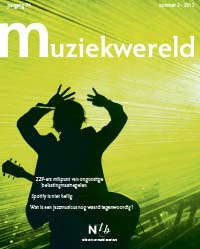 cover muziekwereld nr 3 2013