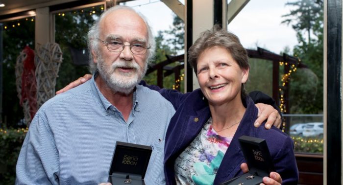 Sena Icoon voor Bert Ruiter en Simone Vierstra, foto (bewerkt) Yvonne van den Bergh